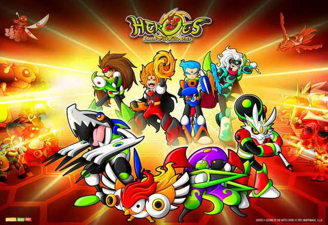 Heroes of the Battledisks poster