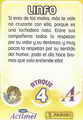 Linfo - regular card back
