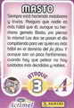 Masto - regular card back