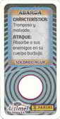 Abarda - plastic card back
