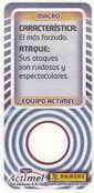 Macro - plastic card back