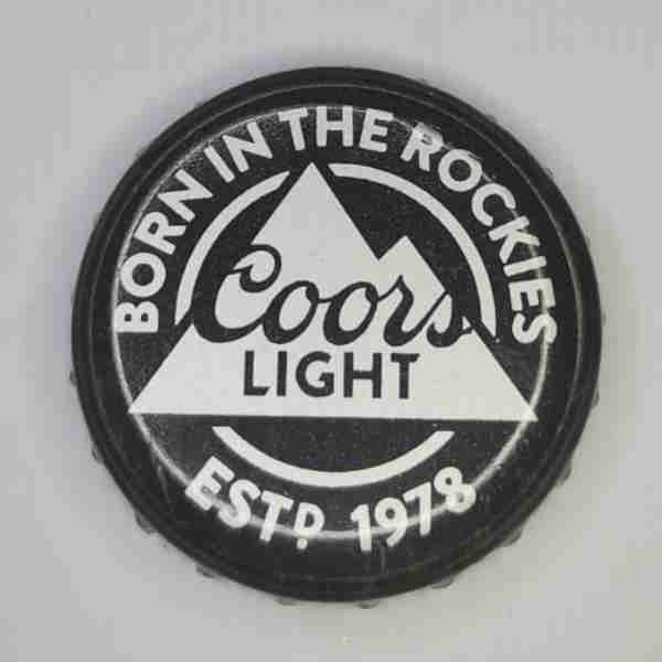 Crown caps · United States · Coors Light · Original reference: C_USA_0006