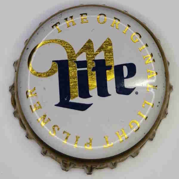 Crown caps · United States · Miller Lite · Original reference: C_USA_0010