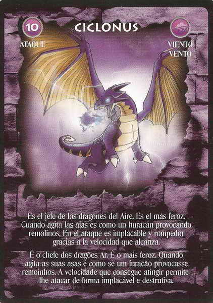 CICLONUS (sticker card)