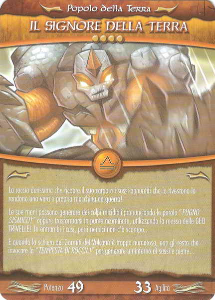 El Señor de la tierra (Special Series) (card)