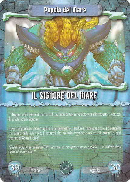 El señor del mar (card)