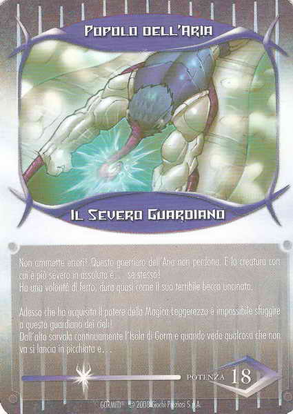 Il severo guardiano (card)