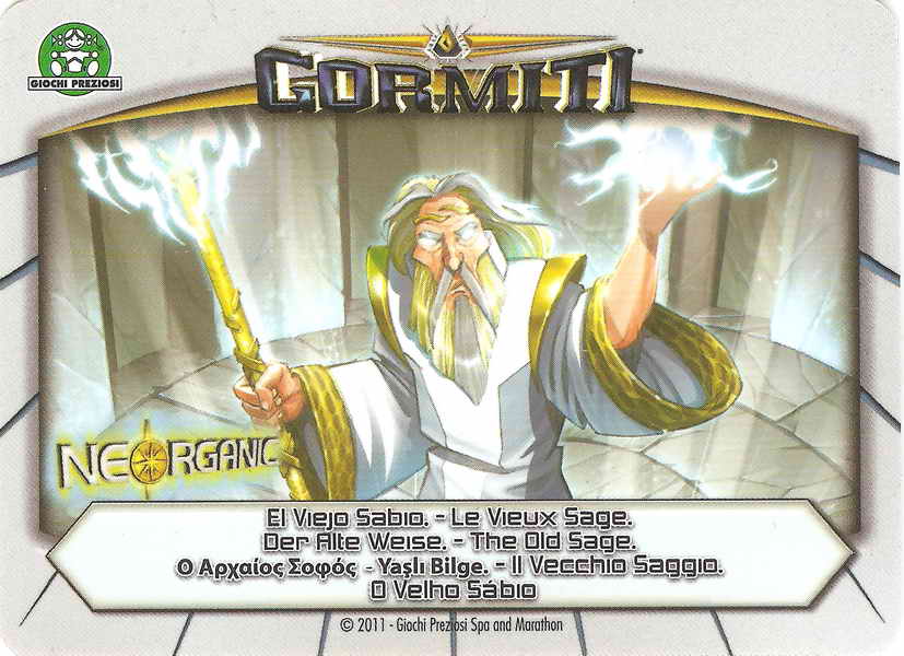 El viejo sabio (card)