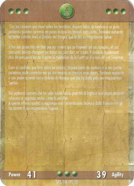 Quercus, el cañonero (card)
