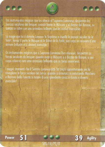 El señor del bosque (card)