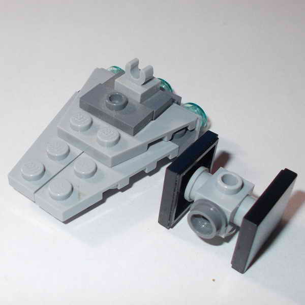 TIE Fighter & Star Destroyer - gift