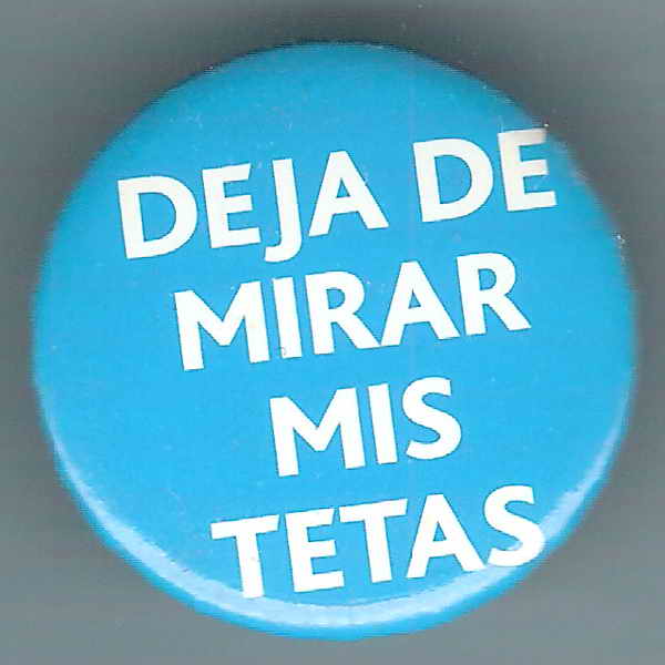 Badges 017 - Stop staring at my breasts
