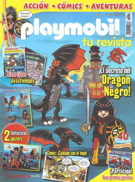 04 - The Secret of the Black Dragon · Original Dragon Warrior - magazine