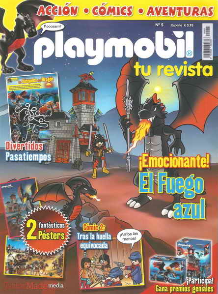 05 - The Blue Fire · Original Dragon - magazine