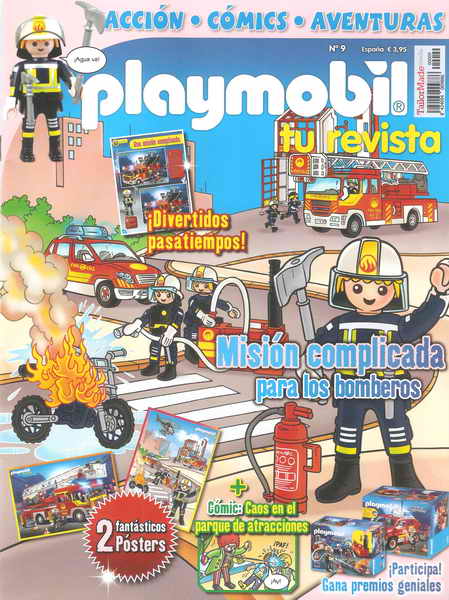 09 - A Difficult Mission for the Firefighters · Firefighter in Protective Gear - magazine