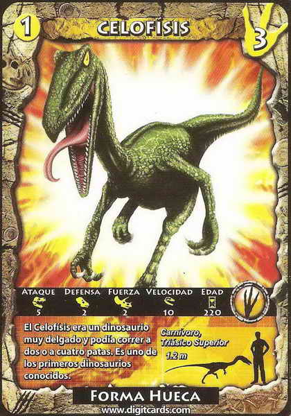 Coelophysis (combat card)