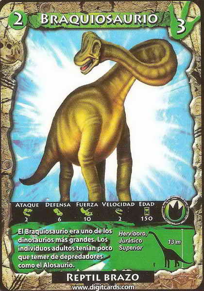Brachiosaurus (combat card)