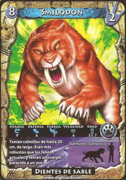 Smilodon (combat card)