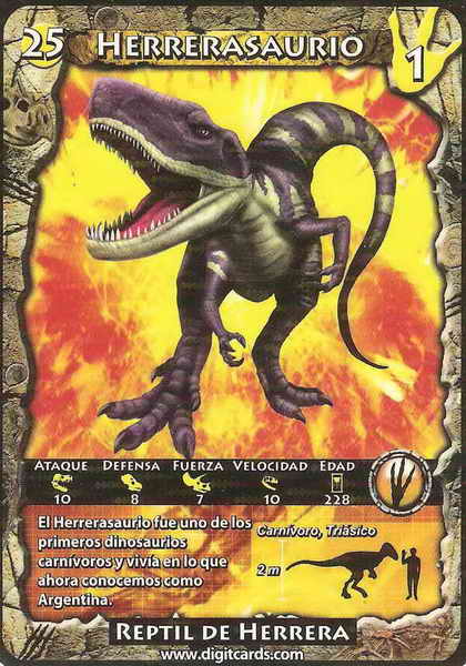 Herrerasaurus (combat card)