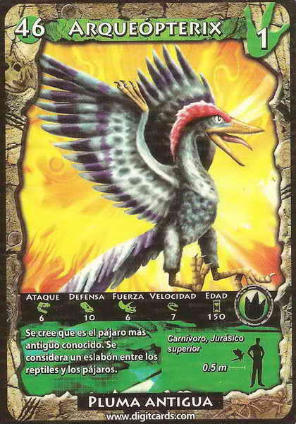 46 · Archaeopteryx (combat card)