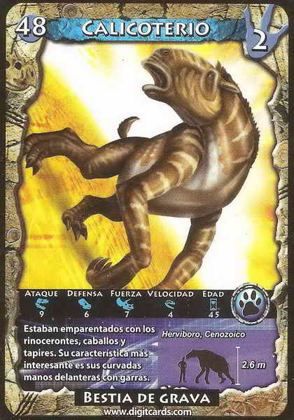 48 · Chalicotherium (combat card)