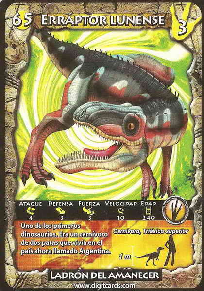 65 · Eoraptor lunensis (combat card)