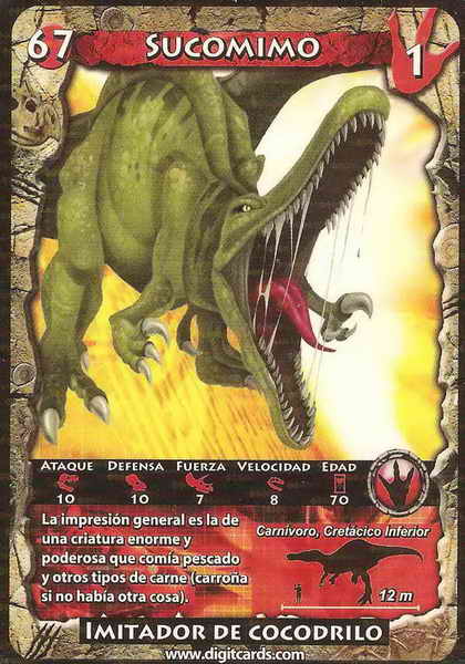 67 · Suchomimus (combat card)