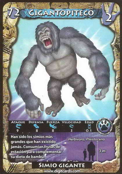 72 · Gigantopithecus (combat card)