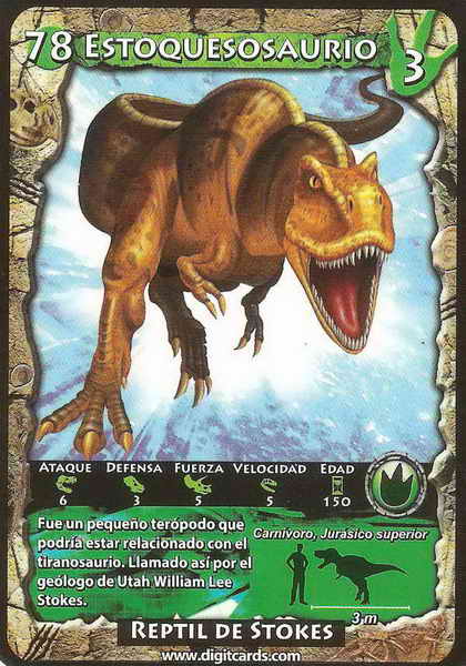 78 · Stokesosaurus (combat card)