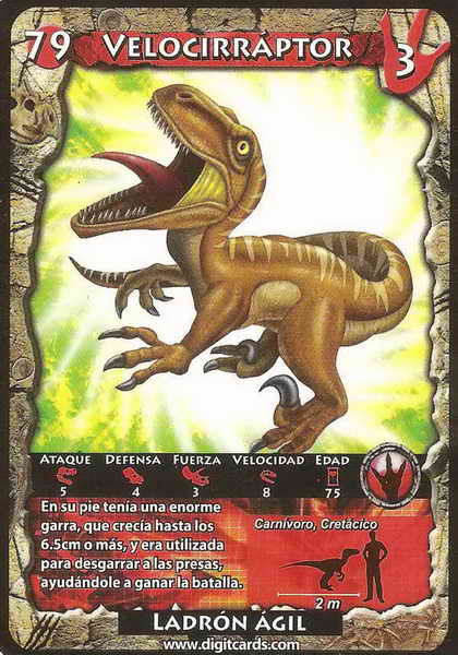 79 · Velociraptor (combat card)