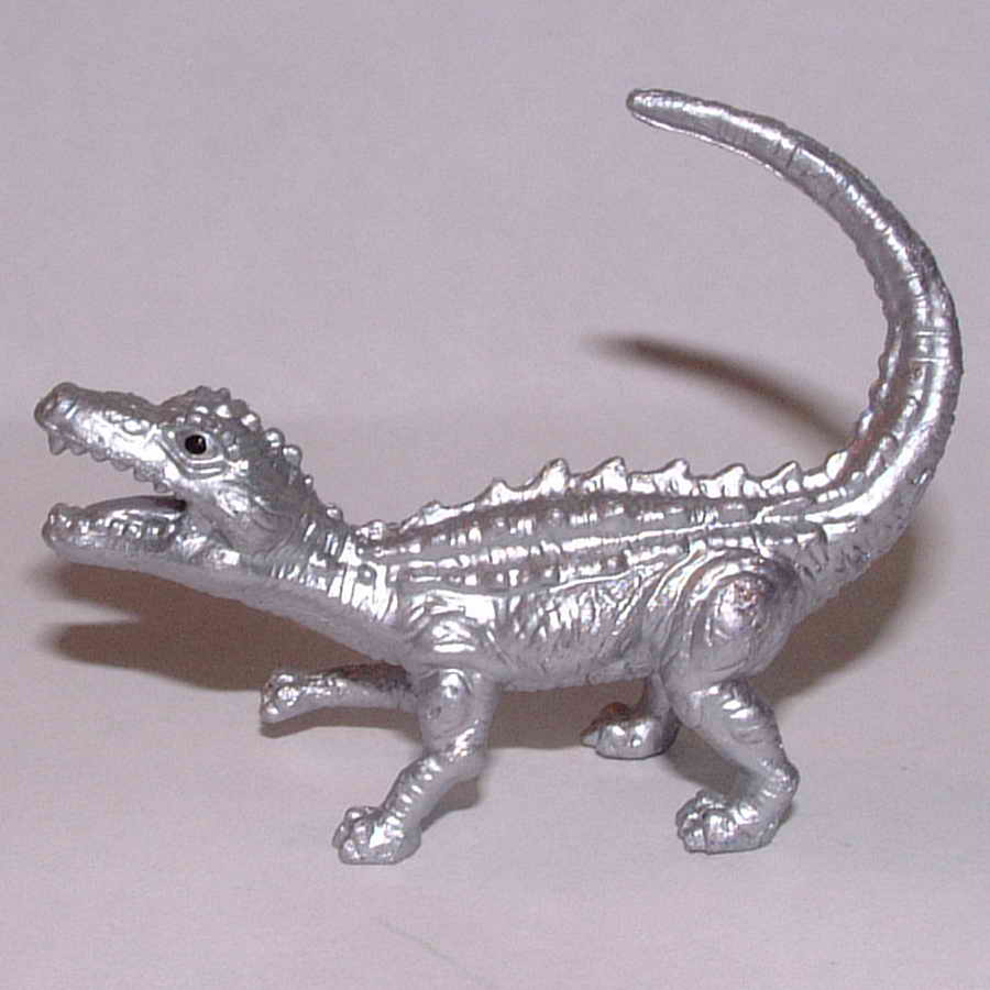 Silver Euparkeria (figure)