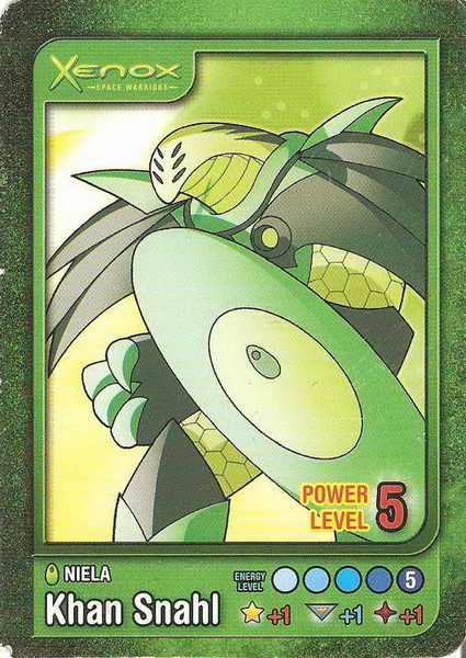 Khan Snahl: card front