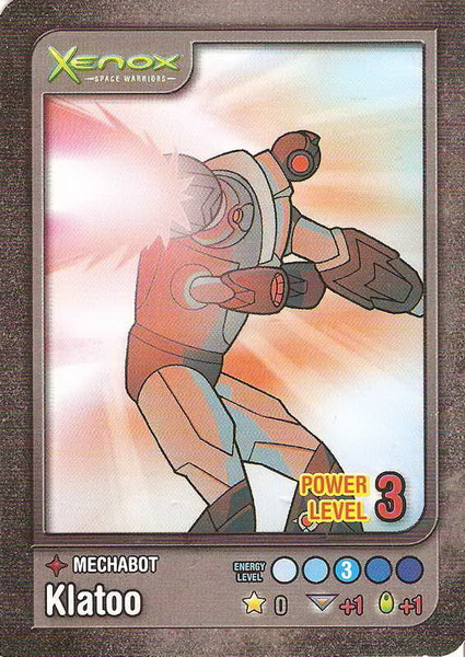 Klatoo: card front