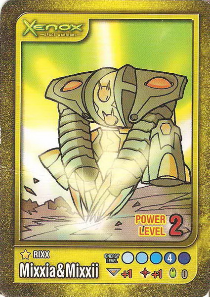 Mixxia & Mixxii: card front