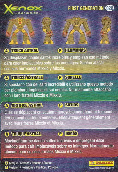 Mixxia & Mixxii: card back