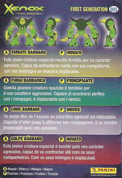 Stahli: card back