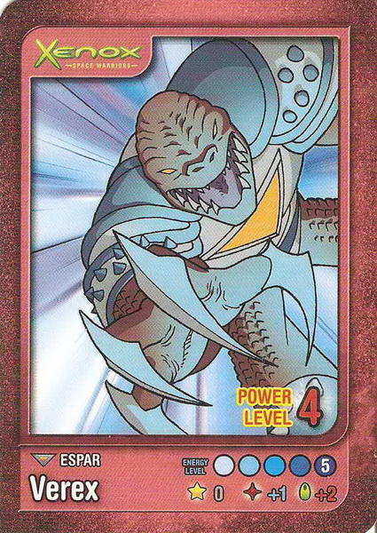 Verex: card front