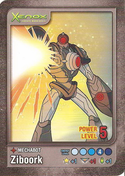 Ziboork: card front
